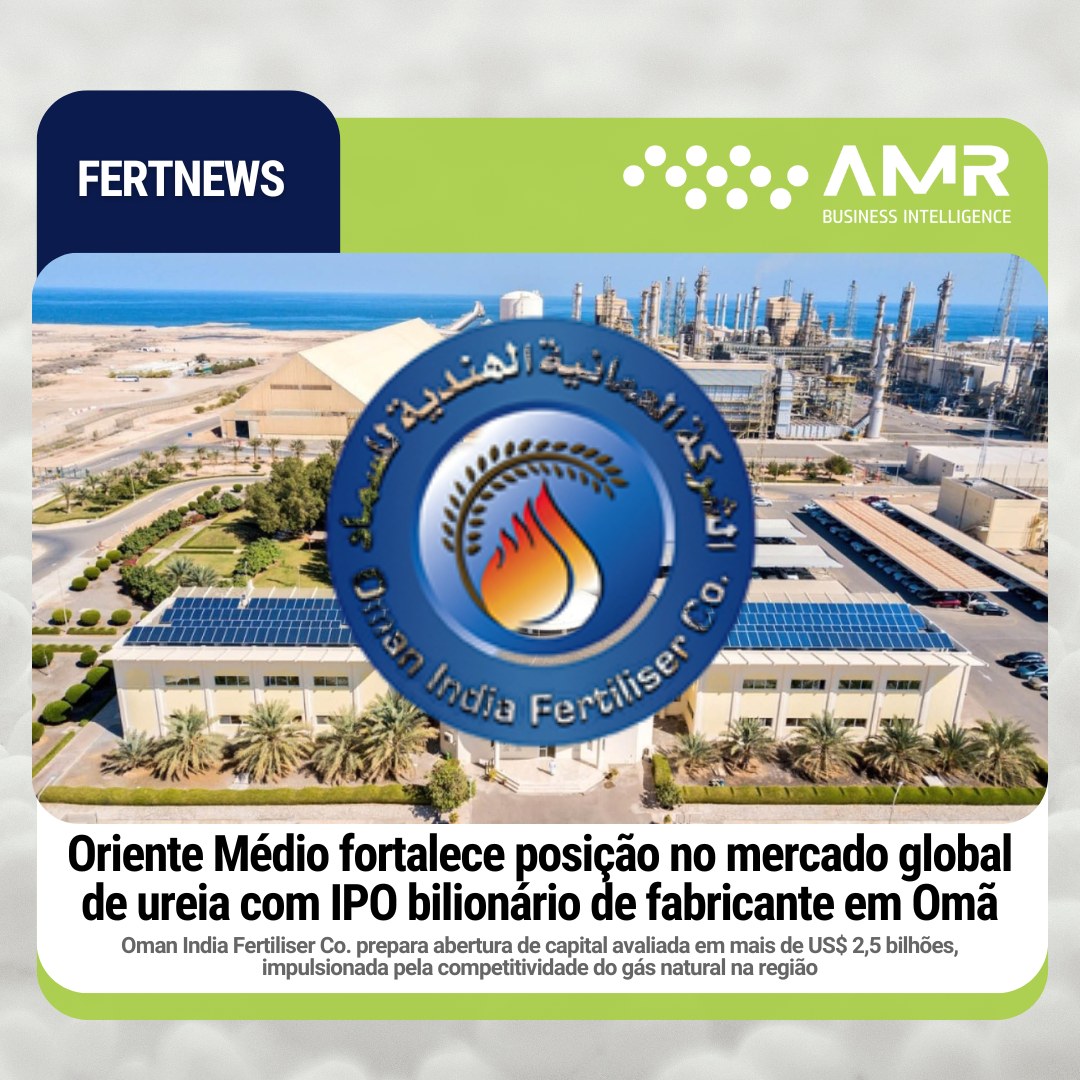 Capa da postagem Oriente Médio fortalece posição no mercado global de ureia com IPO bilionário de fabricante em Omã