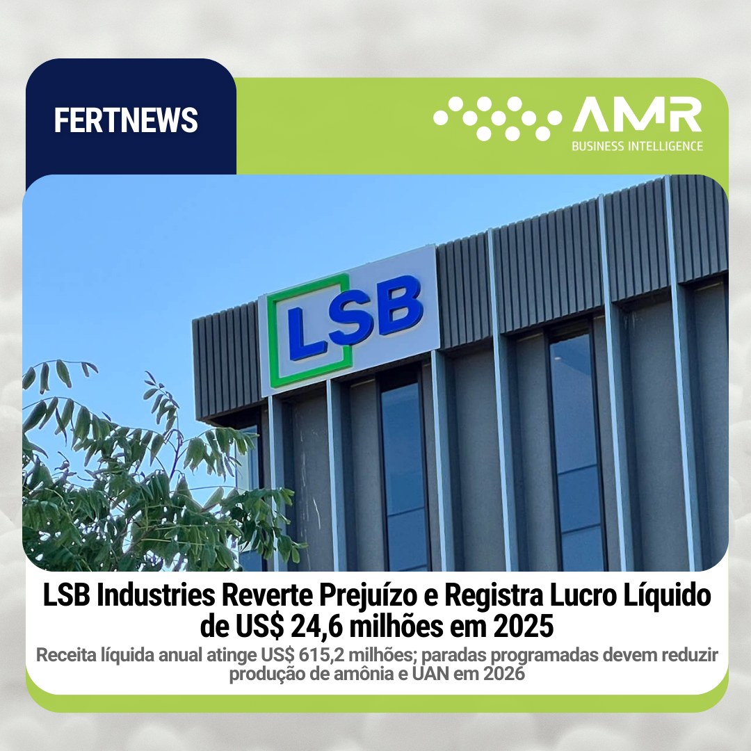 Capa da postagem LSB Industries reverte prejuízo e registra lucro líquido de US$ 24,6 milhões em 2025