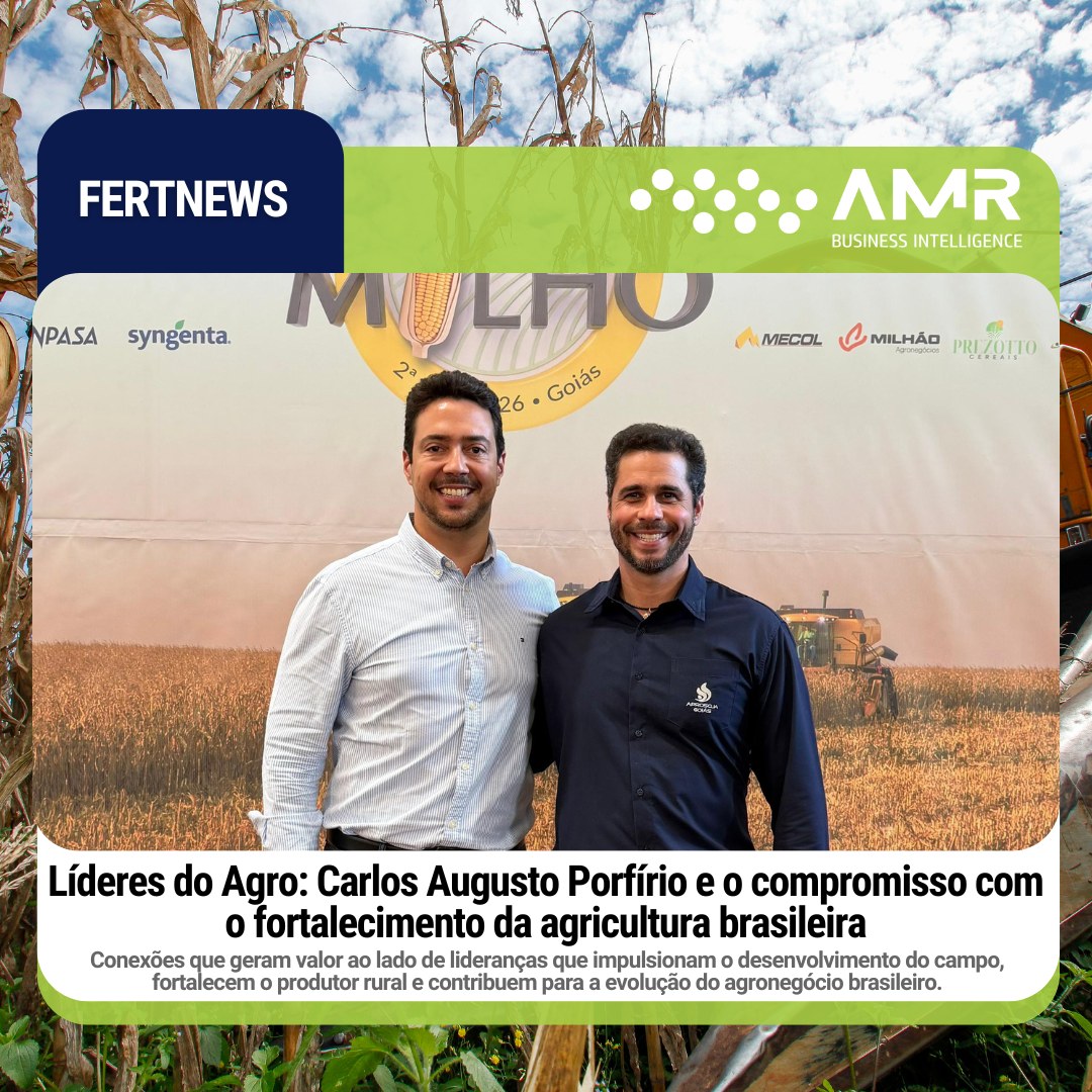 Capa da postagem Líderes do Agro: Carlos Augusto Porfírio e o compromisso com o fortalecimento da agricultura brasileira