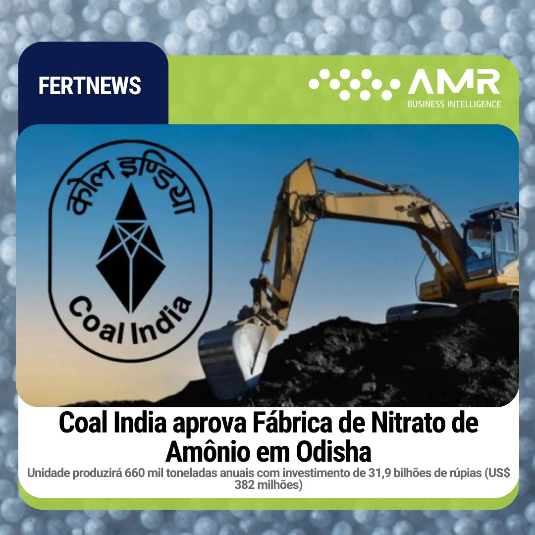 Capa da postagem Coal India aprova fábrica de nitrato de amônio em Odisha