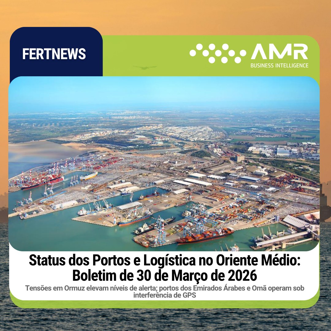 Capa da postagem Status dos Portos e Logística no Oriente Médio: Boletim de 30 de Março de 2026