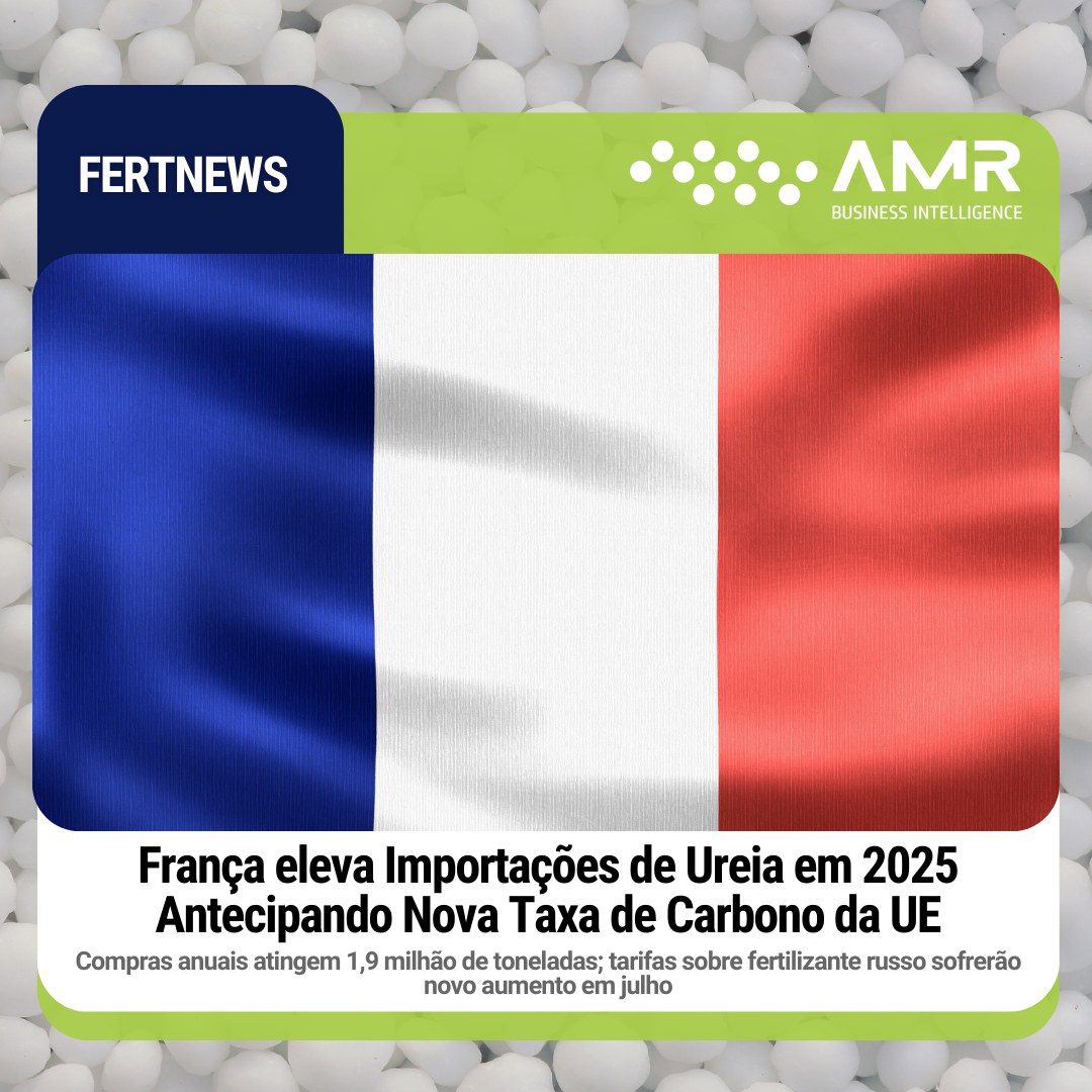 Capa da postagem França eleva Importações de Ureia em 2025 Antecipando Nova Taxa de Carbono da UE