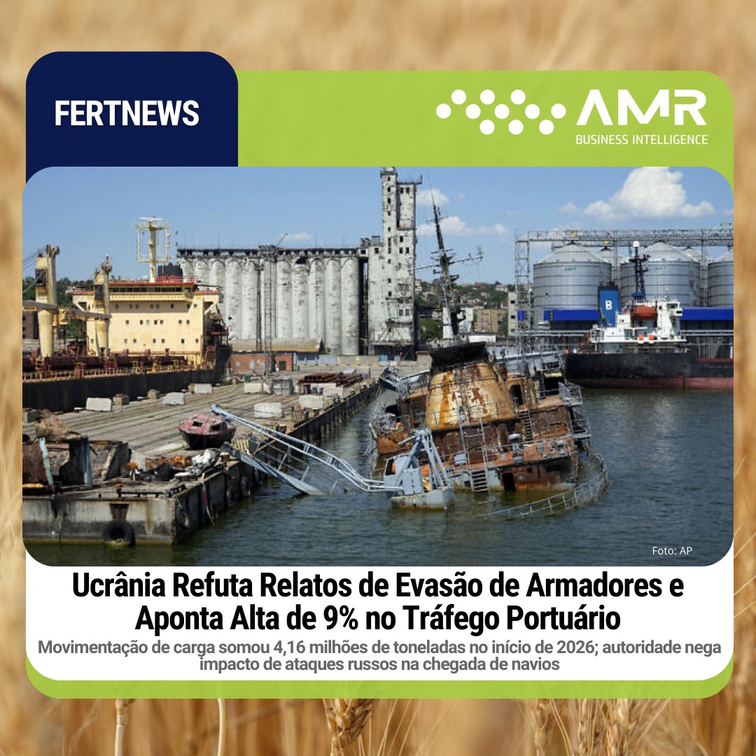 Capa da postagem Ucrânia Refuta Relatos de Evasão de Armadores e Aponta Alta de 9% no Tráfego Portuário