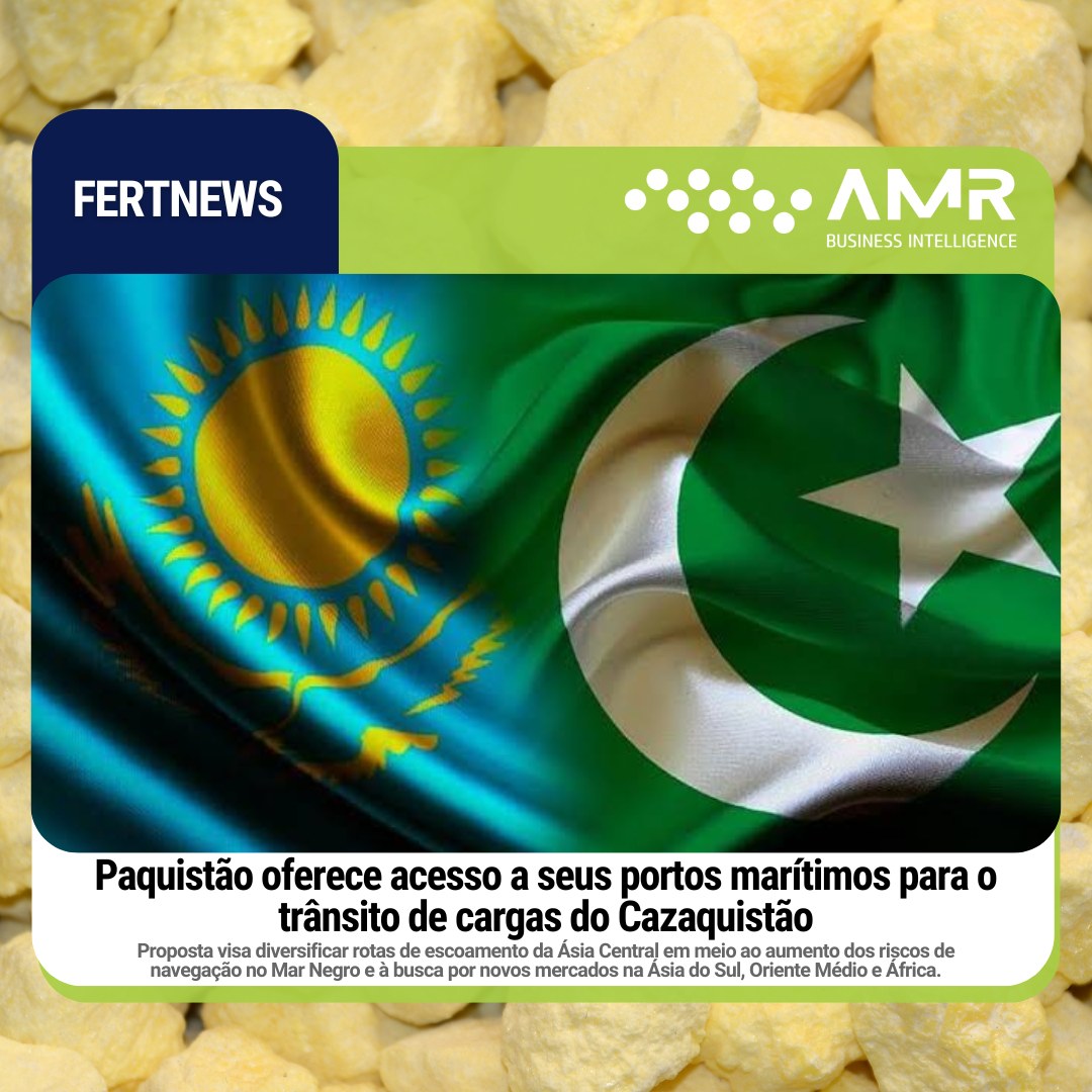 Capa da postagem Paquistão oferece acesso a seus portos marítimos para o trânsito de cargas do Cazaquistão