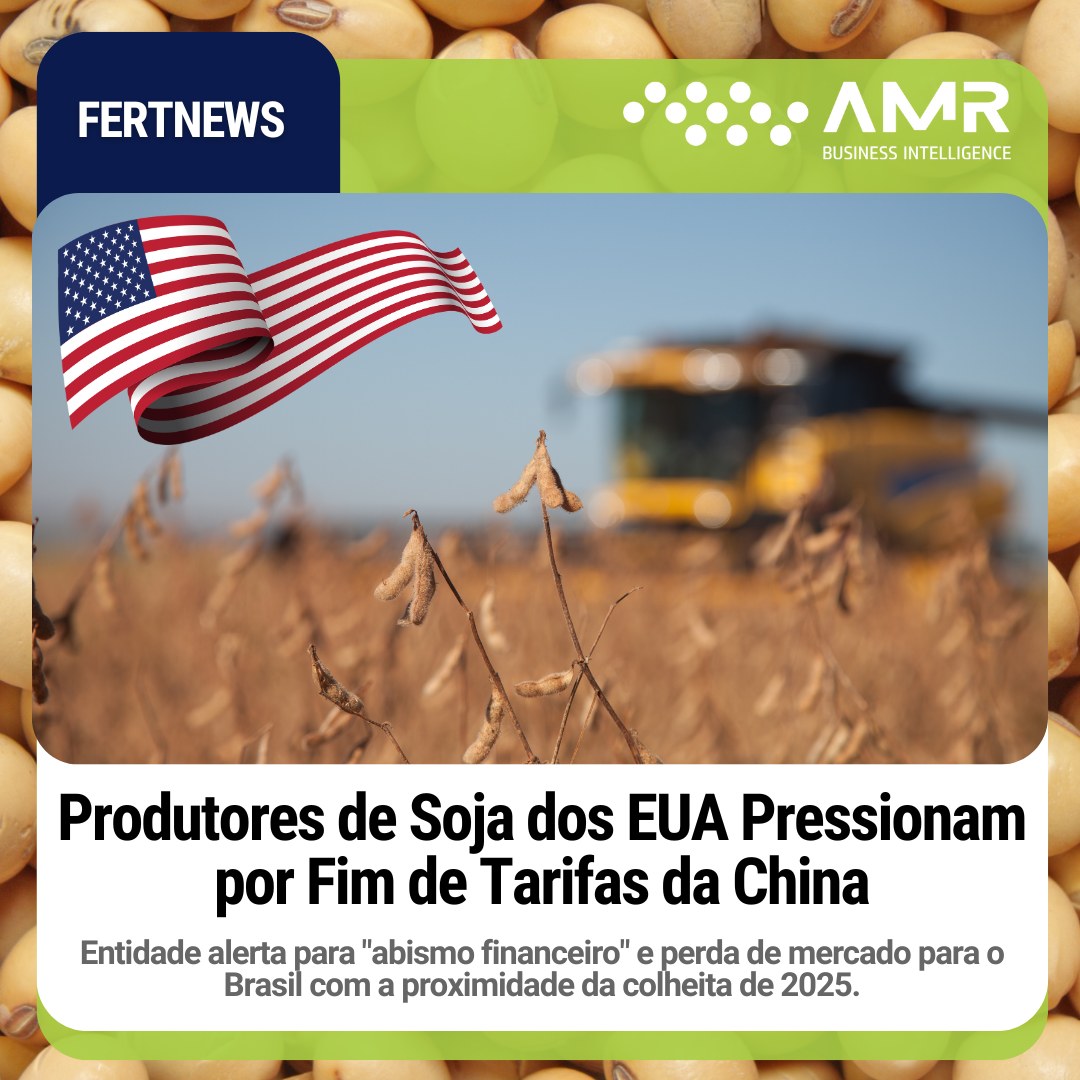 Capa da postagem Produtores de Soja dos EUA Pressionam por Fim de Tarifas da China