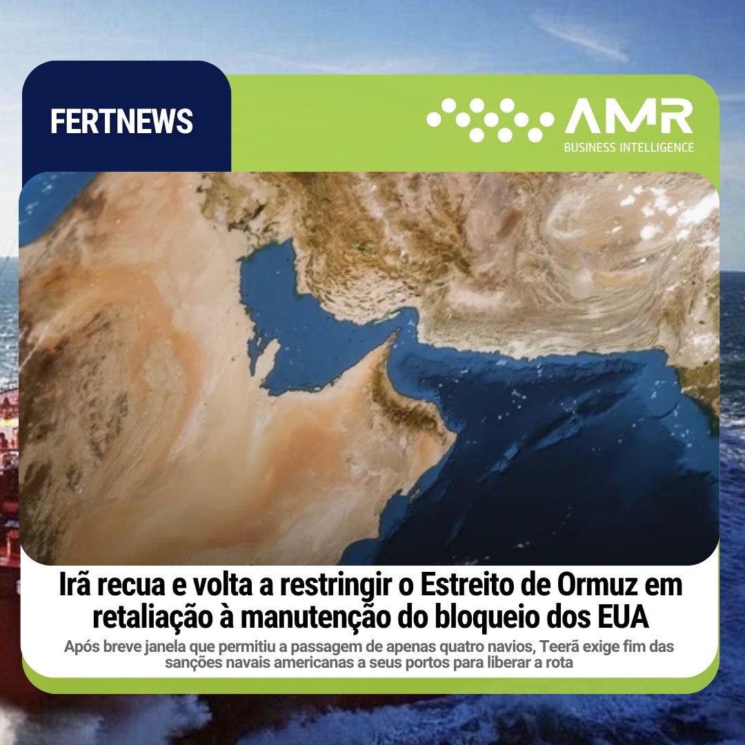 Capa da postagem Irã recua e volta a restringir o Estreito de Ormuz em retaliação à manutenção do bloqueio dos EUA