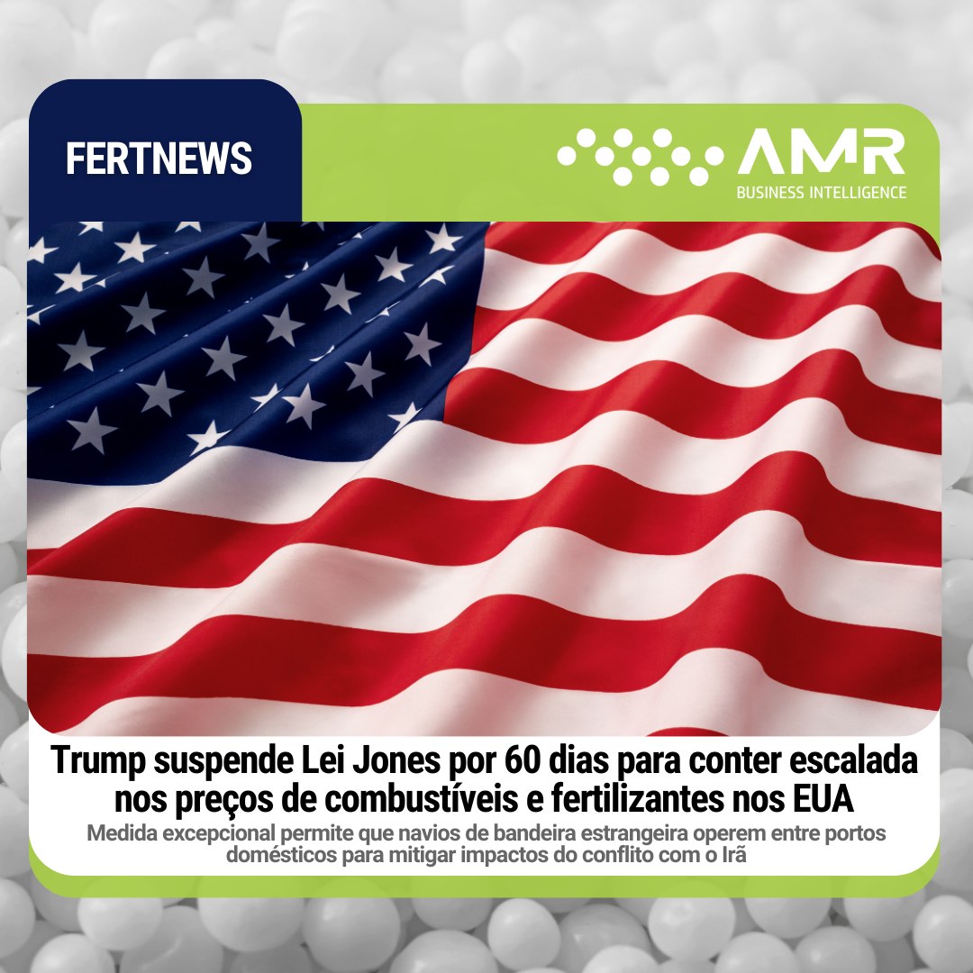 Capa da postagem Trump suspende Lei Jones por 60 dias para conter escalada nos preços de combustíveis e fertilizantes nos EUA