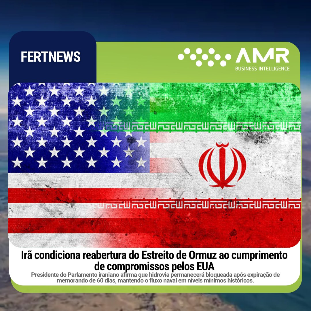 Capa da postagem Irã condiciona reabertura do Estreito de Ormuz ao cumprimento de compromissos pelos EUA