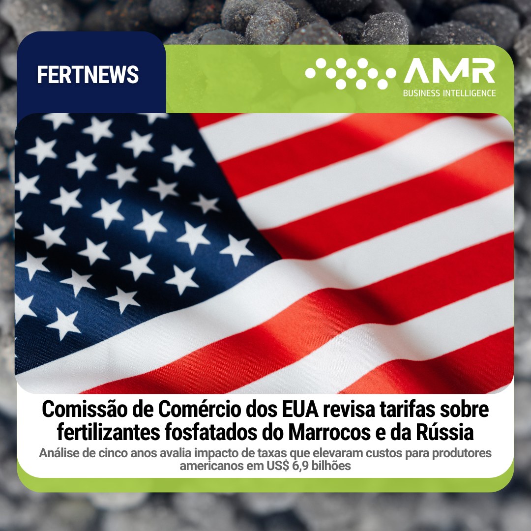 Capa da postagem Comissão de Comércio dos EUA revisa tarifas sobre fertilizantes fosfatados do Marrocos e da Rússia