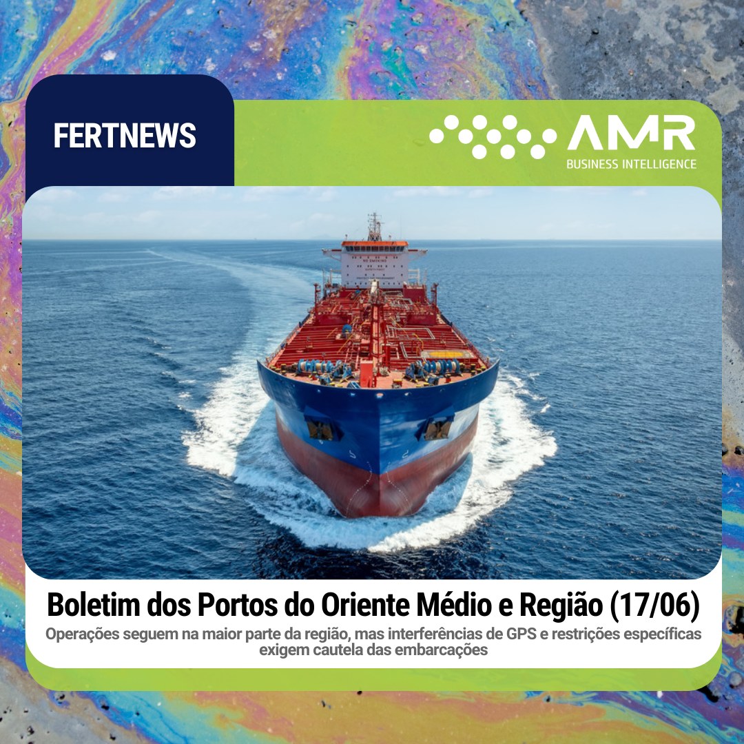 Capa da postagem Boletim dos Portos do Oriente Médio e Região (17/06)