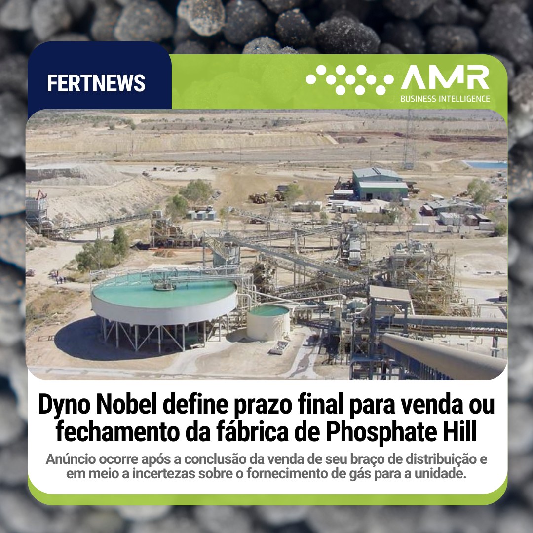 Capa da postagem Dyno Nobel define prazo final para venda ou fechamento da fábrica de Phosphate Hill