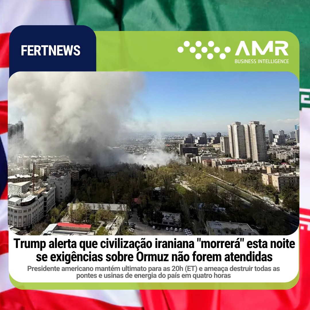 Capa da postagem Trump alerta que civilização iraniana "morrerá" esta noite se exigências sobre Ormuz não forem atendidas