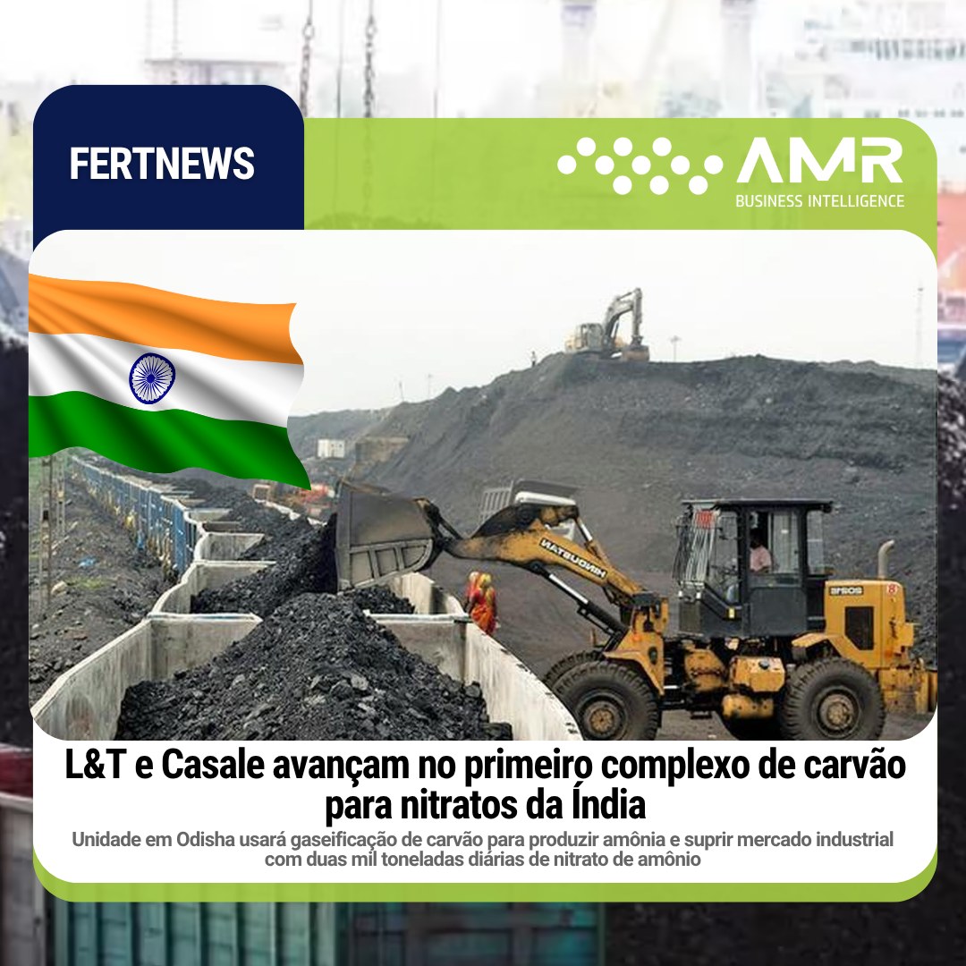 Capa da postagem L&T e Casale avançam no primeiro complexo de carvão para nitratos da Índia