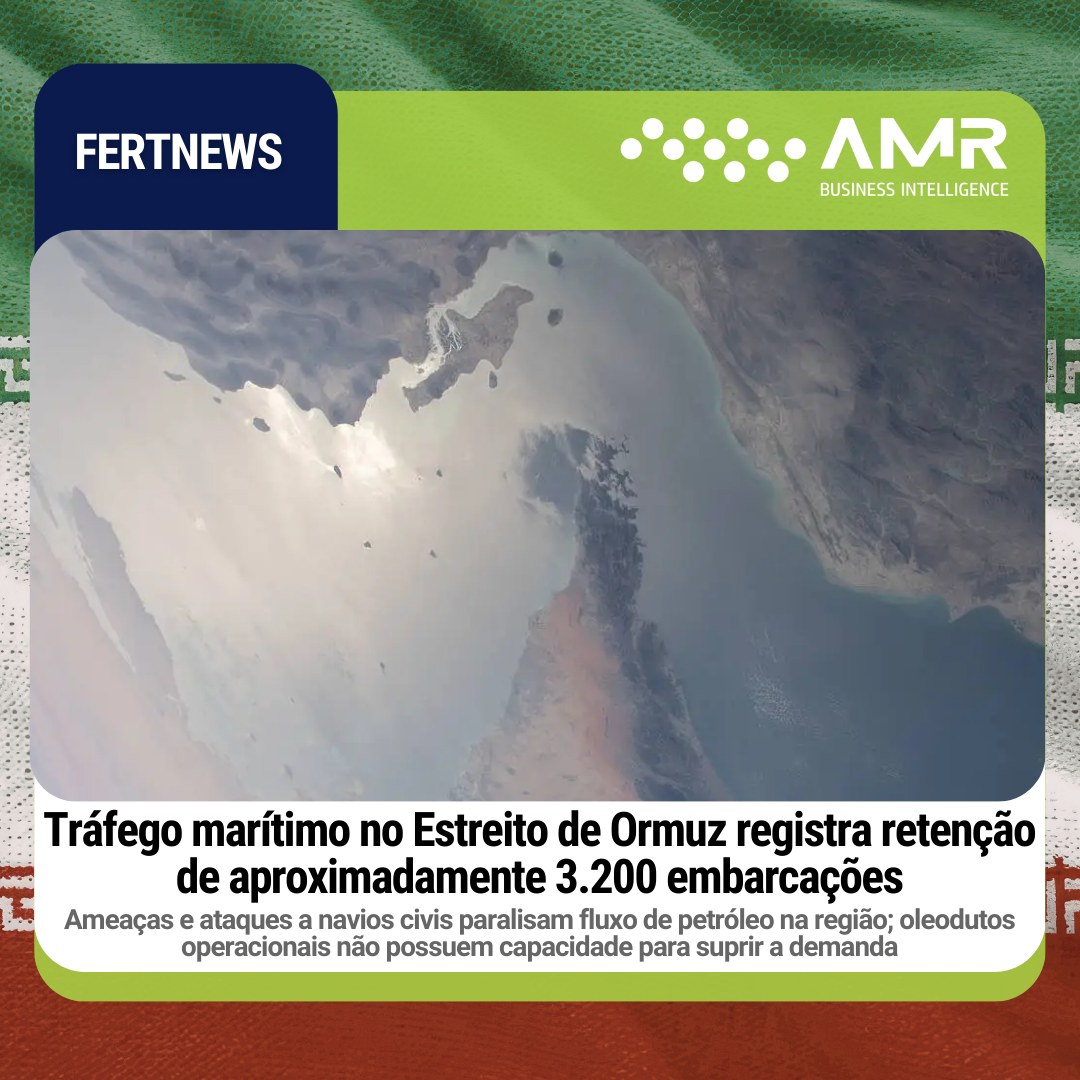 Capa da postagem Tráfego marítimo no Estreito de Ormuz registra retenção de aproximadamente 3.200 embarcações