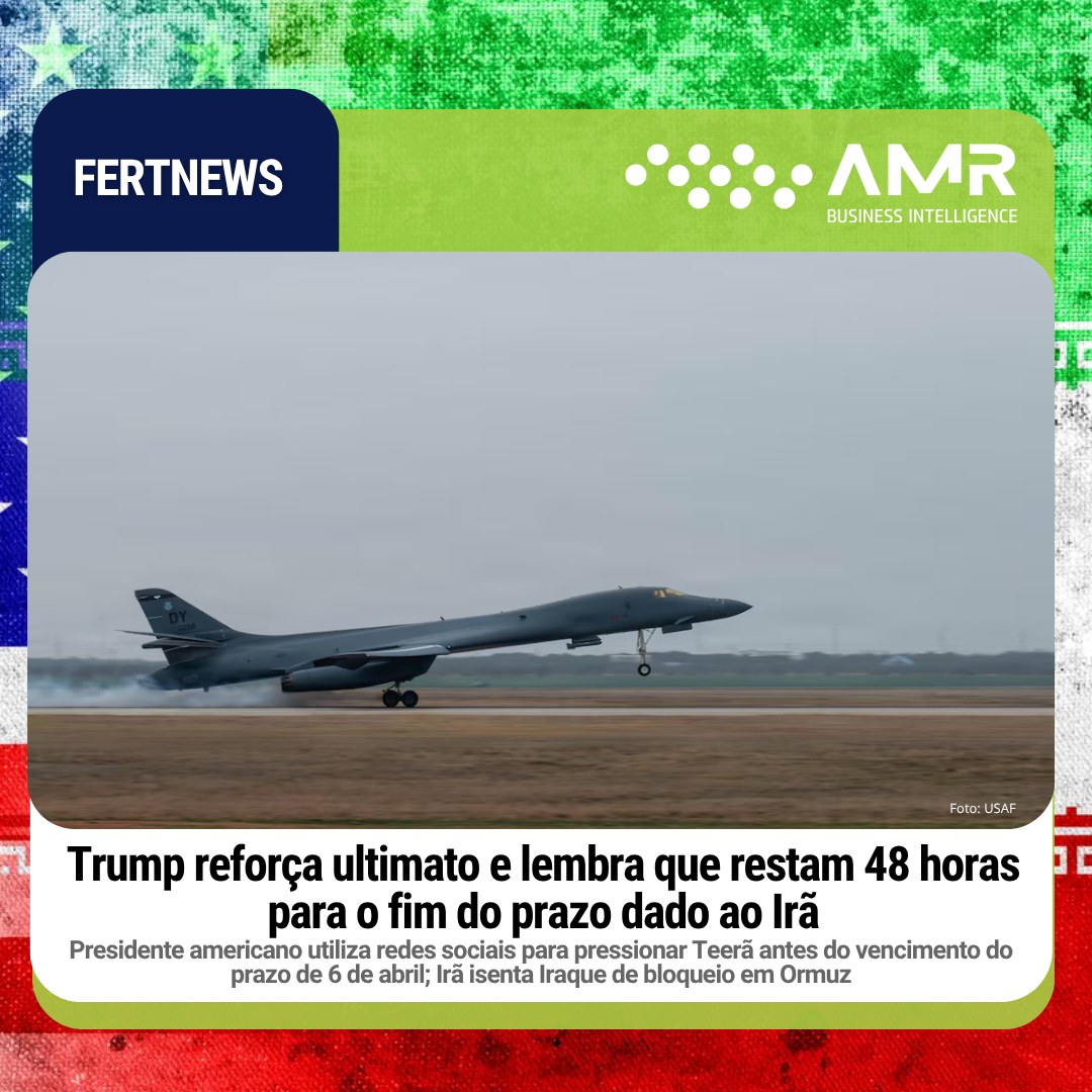 Capa da postagem Trump reforça ultimato e lembra que restam 48 horas para o fim do prazo dado ao Irã