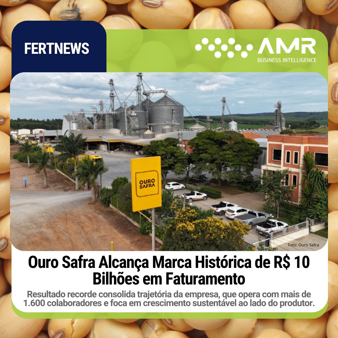 Capa da postagem Ouro Safra Alcança Marca Histórica de R$ 10 Bilhões em Faturamento