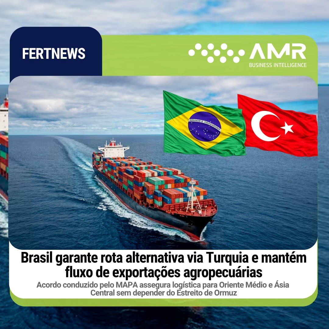 Capa da postagem Brasil garante rota alternativa via Turquia e mantém fluxo de exportações agropecuárias