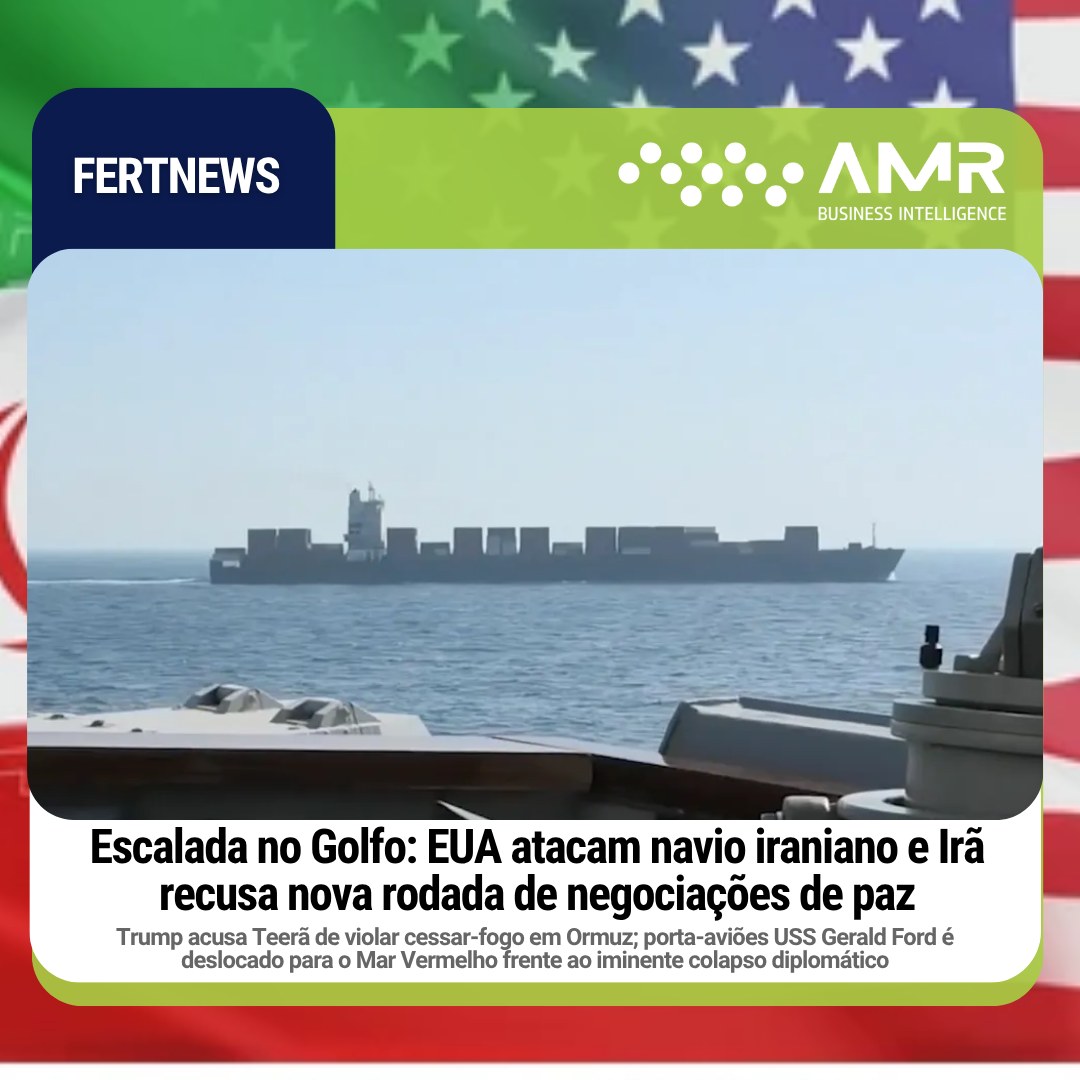 Capa da postagem Escalada no Golfo: EUA atacam navio iraniano e Irã recusa nova rodada de negociações de paz