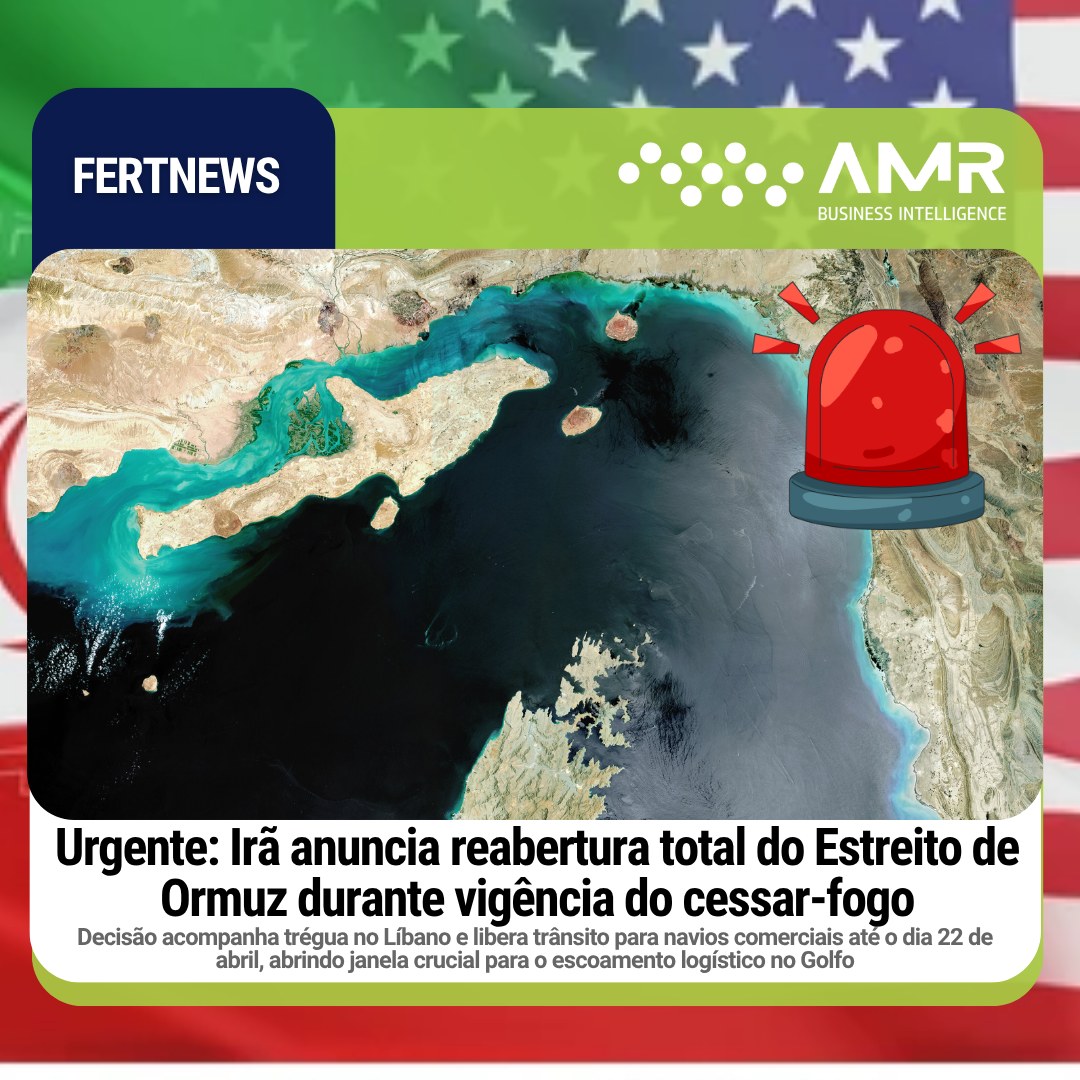 Capa da postagem Urgente: Irã anuncia reabertura total do Estreito de Ormuz durante vigência do cessar-fogo