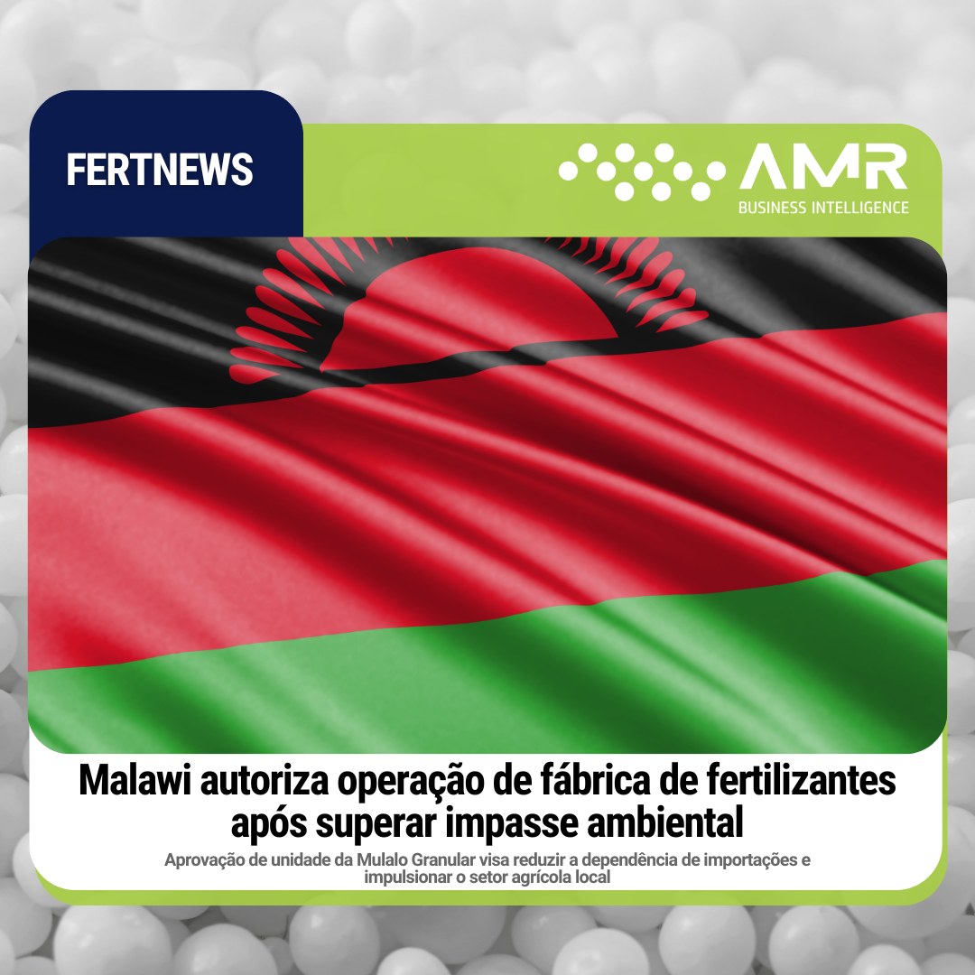 Capa da postagem Malawi autoriza operação de fábrica de fertilizantes após superar impasse ambiental