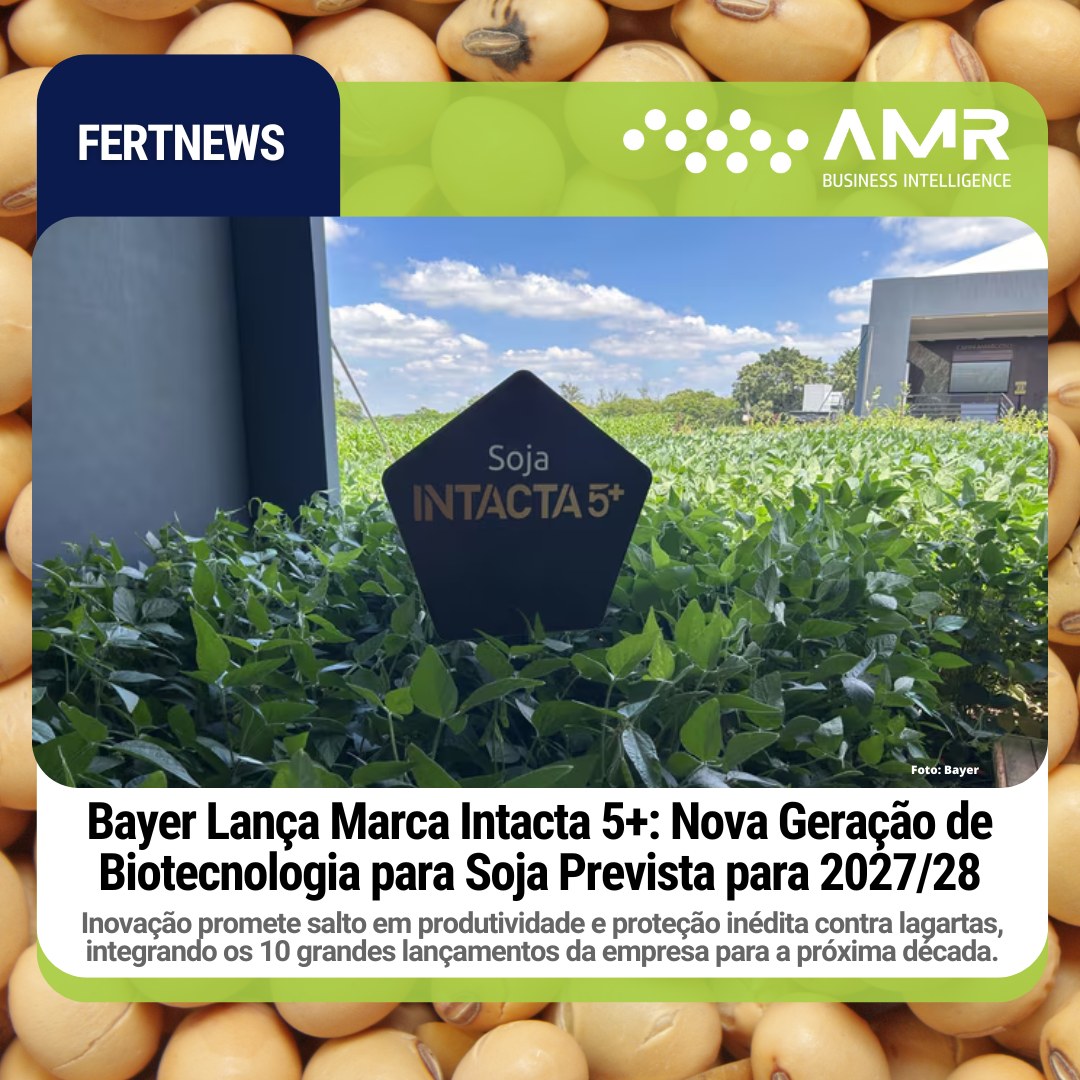 Capa da postagem Bayer Lança Marca Intacta 5+: Nova Geração de Biotecnologia para Soja Prevista para 2027/28
