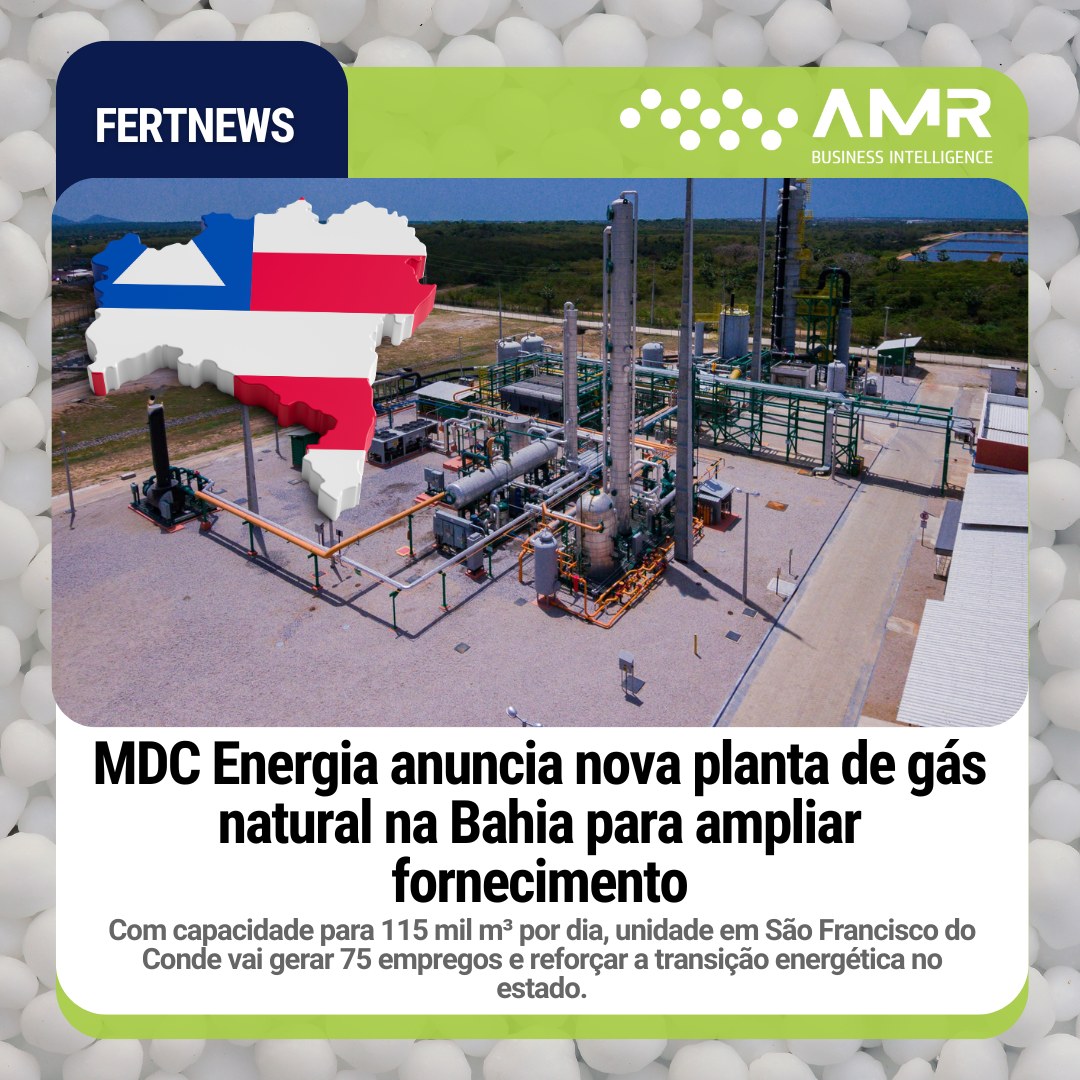 Capa da postagem MDC Energia anuncia nova planta de gás natural na Bahia para ampliar fornecimento