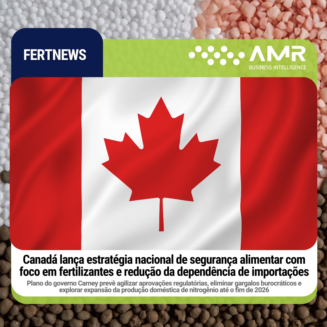 Capa da postagem Canadá lança estratégia nacional de segurança alimentar com foco em fertilizantes e redução da dependência de importações