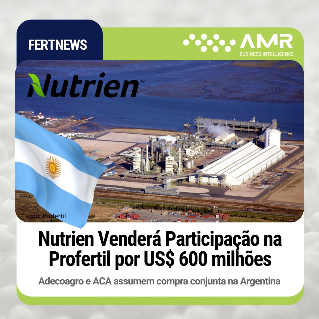 Capa da postagem Nutrien Venderá Participação na Profertil por US$ 600 milhões