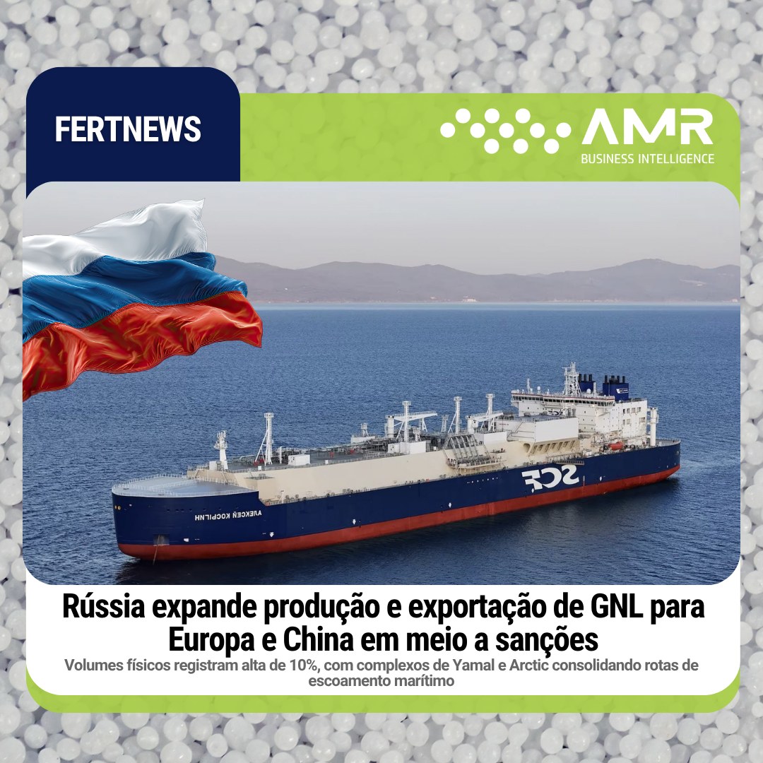 Capa da postagem Rússia expande produção e exportação de GNL para Europa e China em meio a sanções