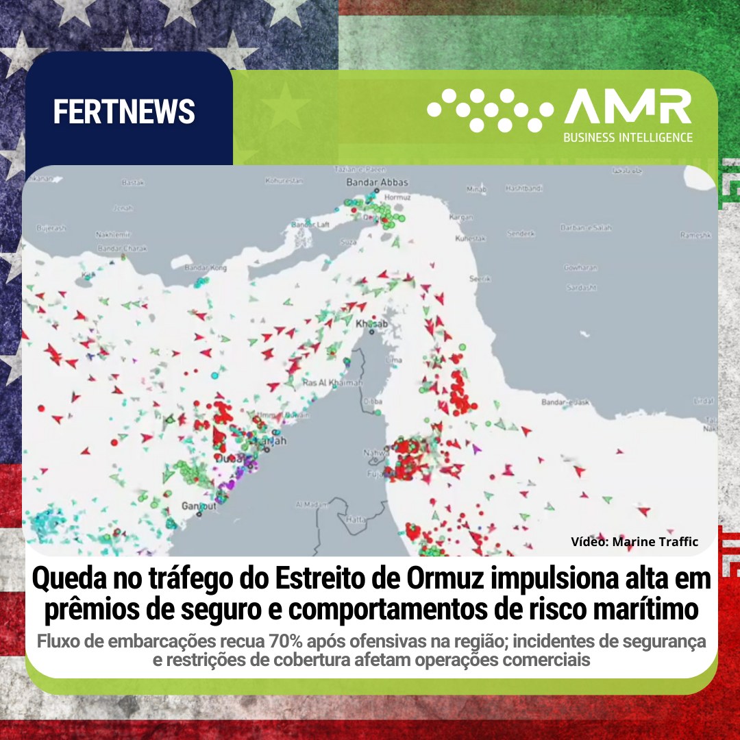 Capa da postagem Queda no tráfego do Estreito de Ormuz impulsiona alta em prêmios de seguro e comportamentos de risco marítimo