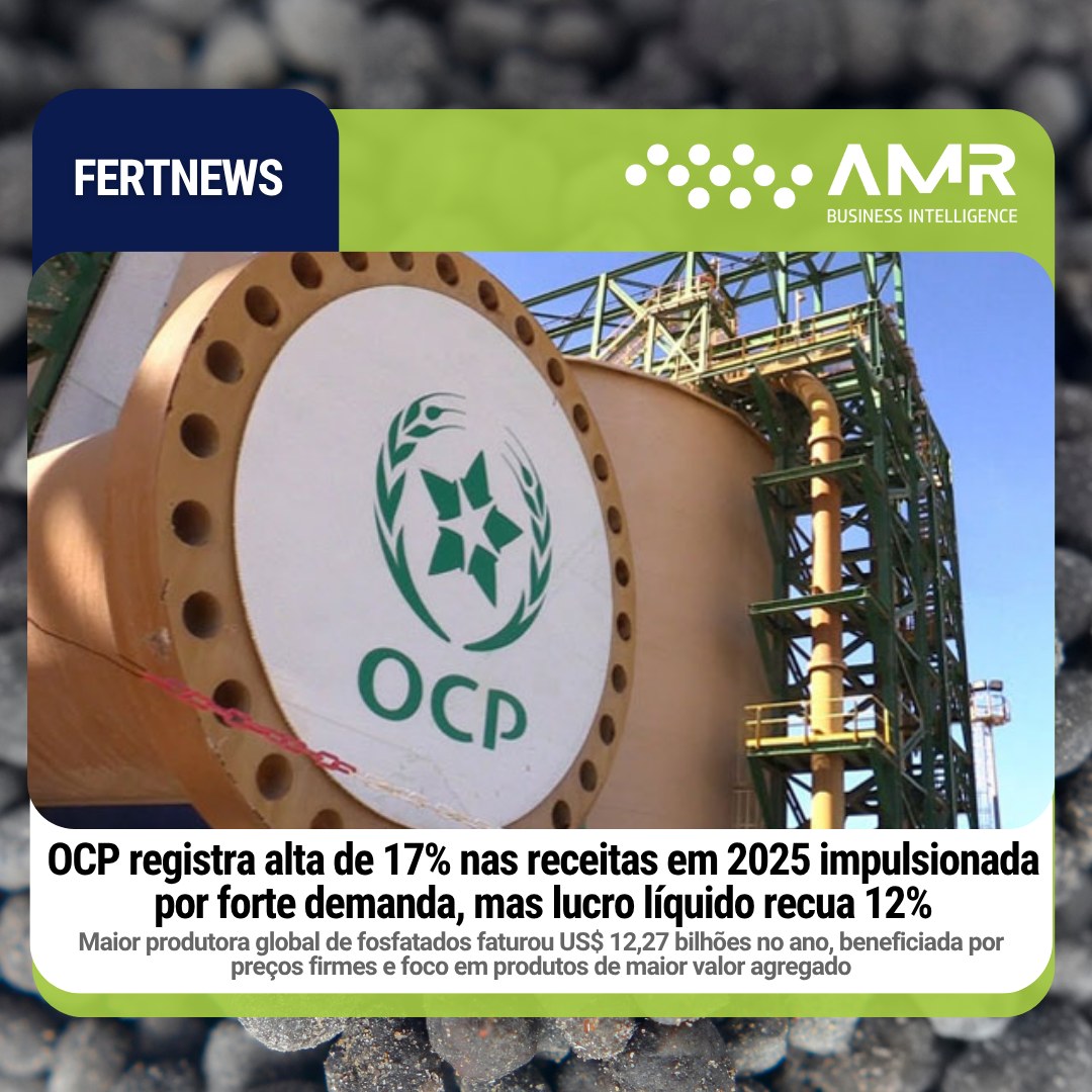 Capa da postagem OCP registra alta de 17% nas receitas em 2025 impulsionada por forte demanda, mas lucro líquido recua 12%