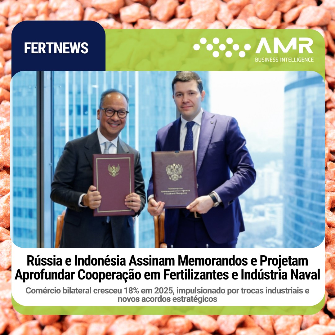 Capa da postagem Rússia e Indonésia Assinam Memorandos e Projetam Aprofundar Cooperação em Fertilizantes e Indústria Naval