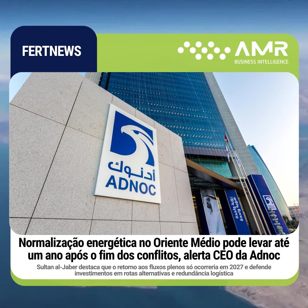 Capa da postagem Normalização energética no Oriente Médio pode levar até um ano após o fim dos conflitos, alerta CEO da Adnoc