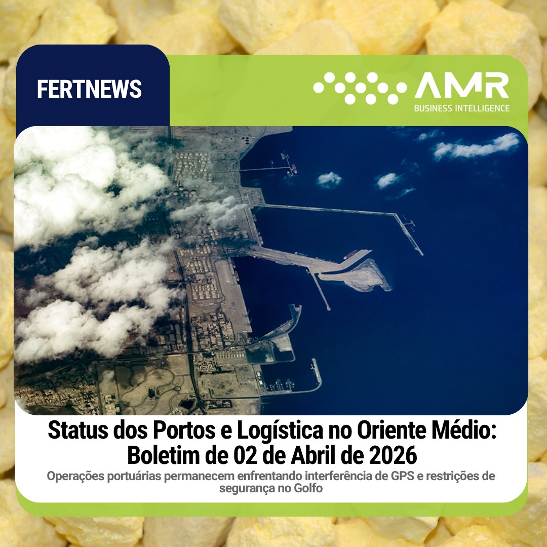 Capa da postagem Status dos portos e logística no Oriente Médio: Boletim de 02 de abril de 2026