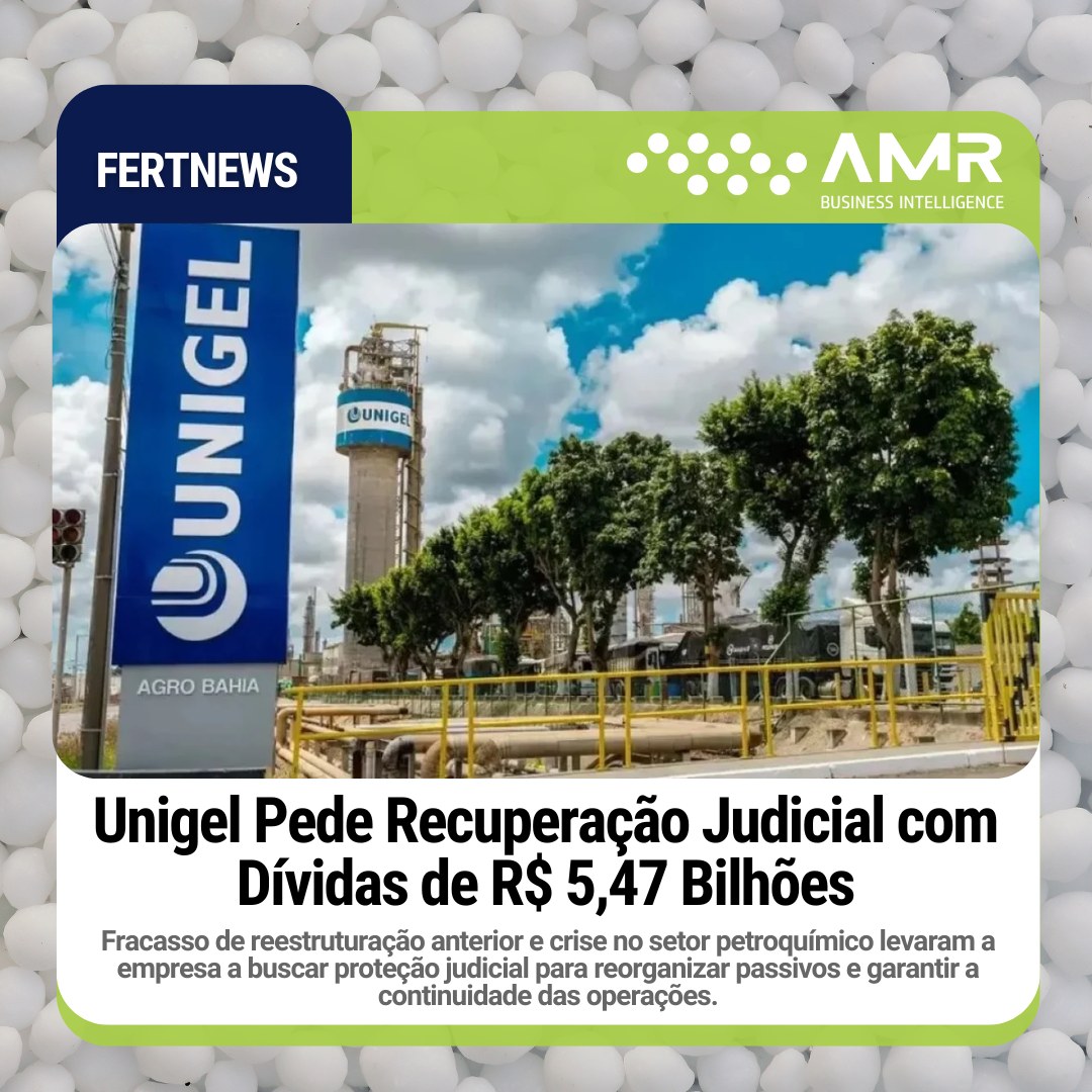 Capa da postagem Unigel Pede Recuperação Judicial com Dívidas de R$ 5,47 Bilhões