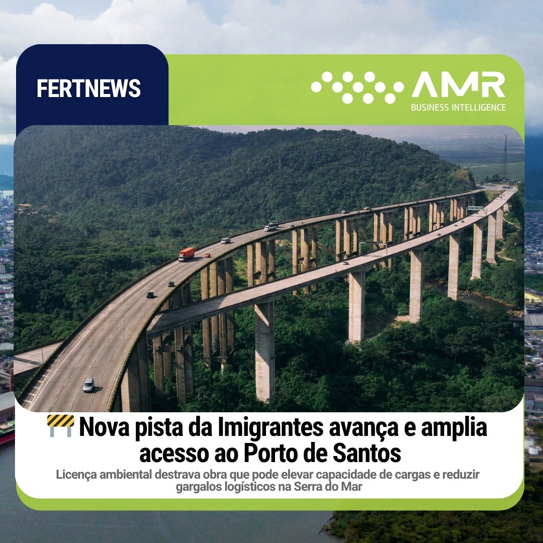 Capa da postagem 🚧 Nova pista da Imigrantes avança e amplia acesso ao Porto de Santos