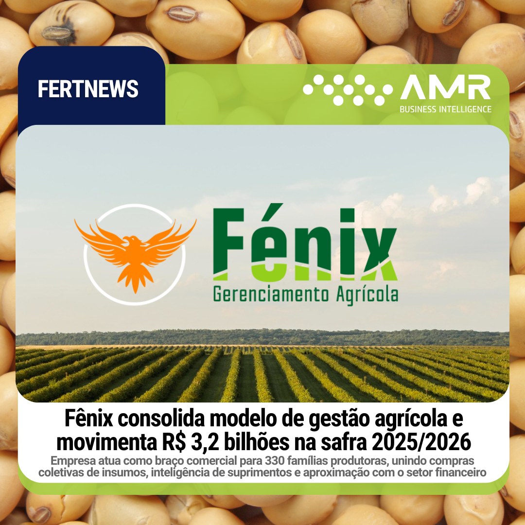 Capa da postagem Fênix consolida modelo de gestão agrícola e movimenta R$ 3,2 bilhões na safra 2025/2026