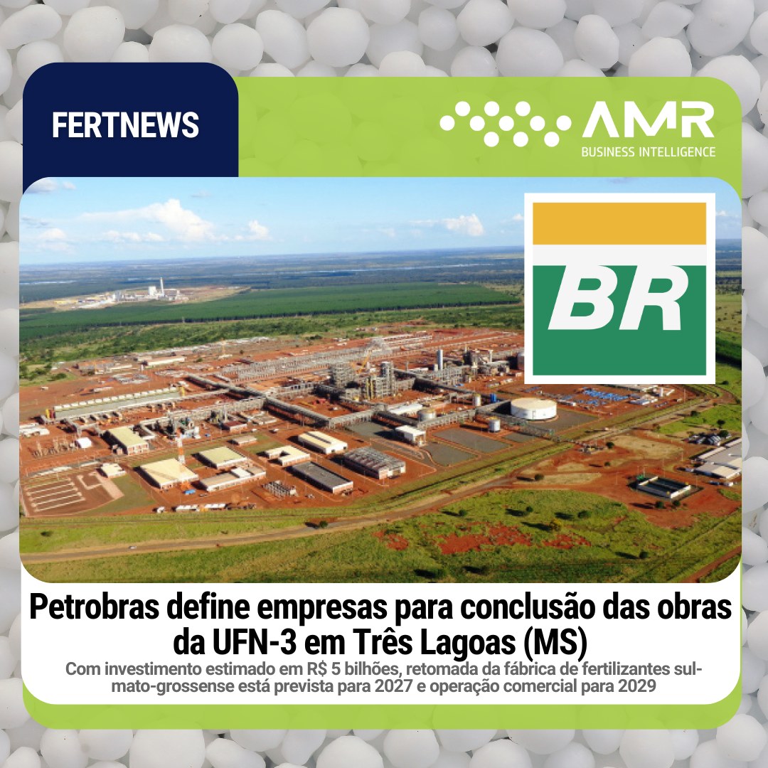 Capa da postagem Petrobras define empresas para conclusão das obras da UFN-3 em Três Lagoas (MS)