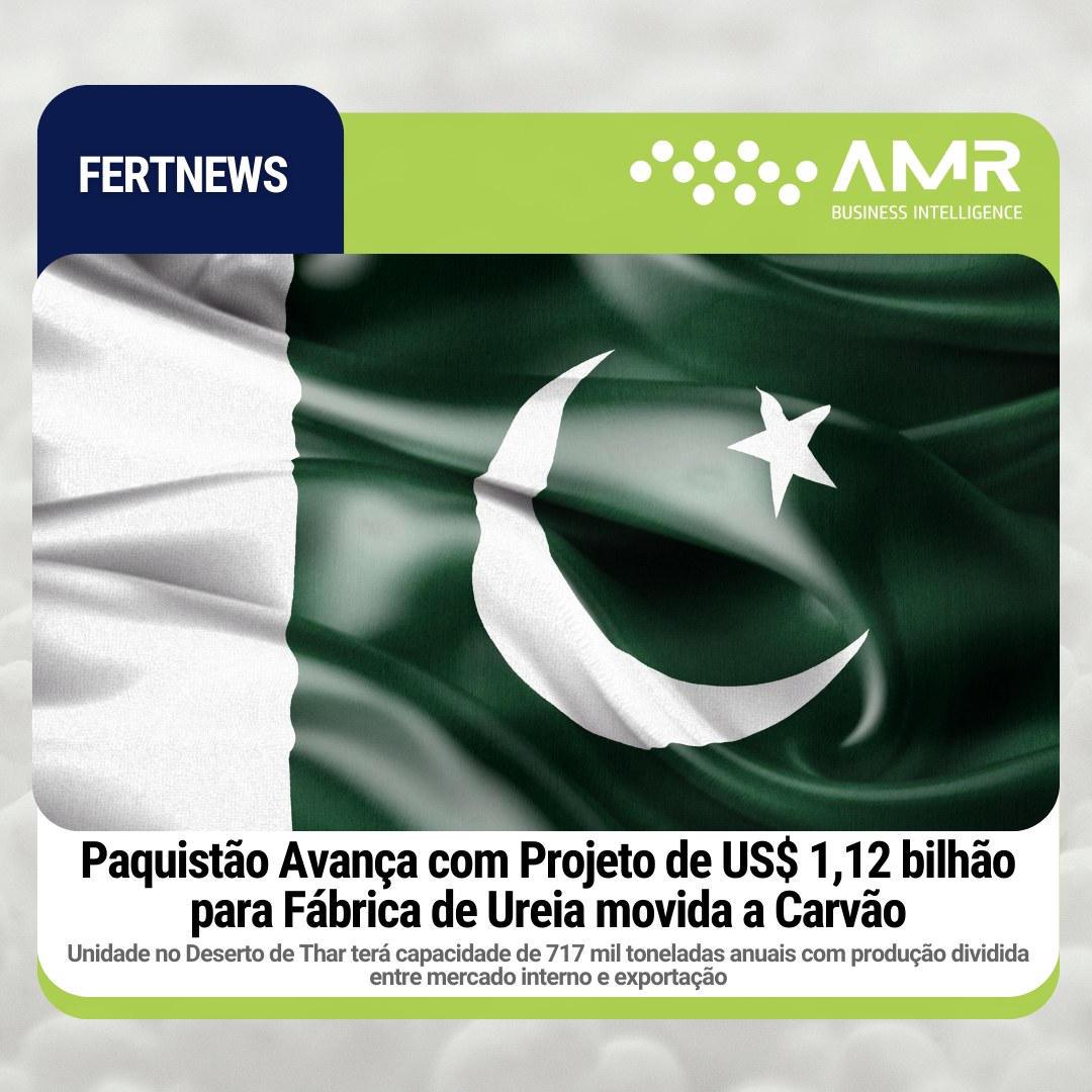 Capa da postagem Paquistão Avança com Projeto de US$ 1,12 bilhão para Fábrica de Ureia movida a Carvão