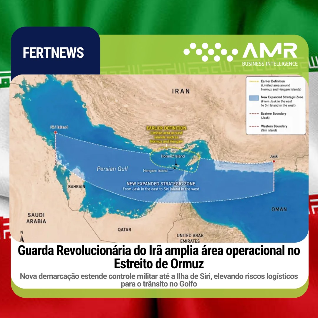 Capa da postagem Guarda Revolucionária do Irã amplia área operacional no Estreito de Ormuz