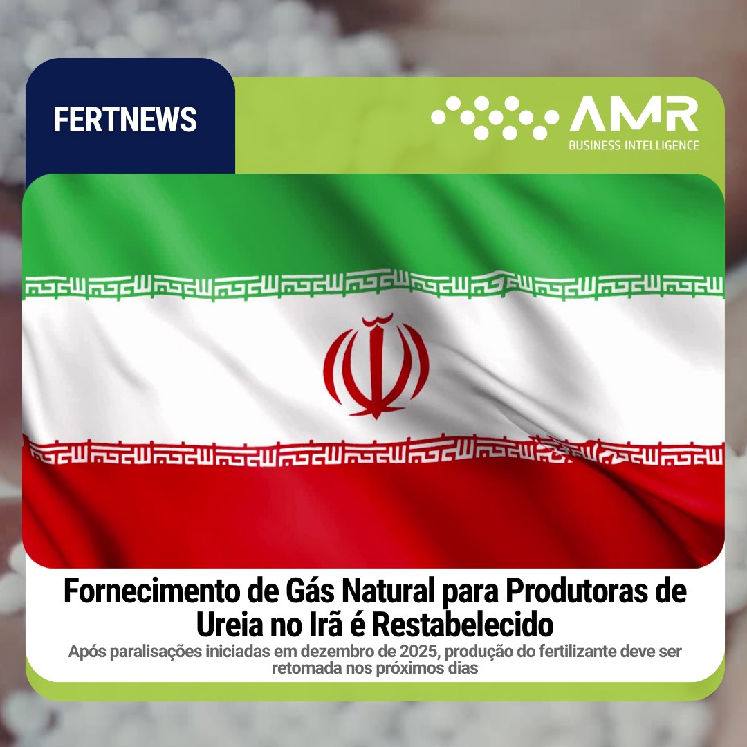 Capa da postagem Fornecimento de Gás Natural para Produtoras de Ureia no Irã é Restabelecido