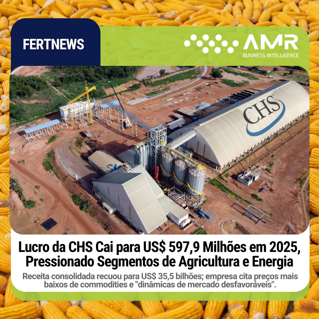 Capa da postagem Lucro da CHS Cai para US$ 597,9 Milhões em 2025, Pressionado Segmentos de Agricultura e Energia