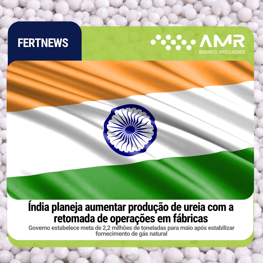 Capa da postagem Índia planeja aumentar produção de ureia com a retomada de operações em fábricas