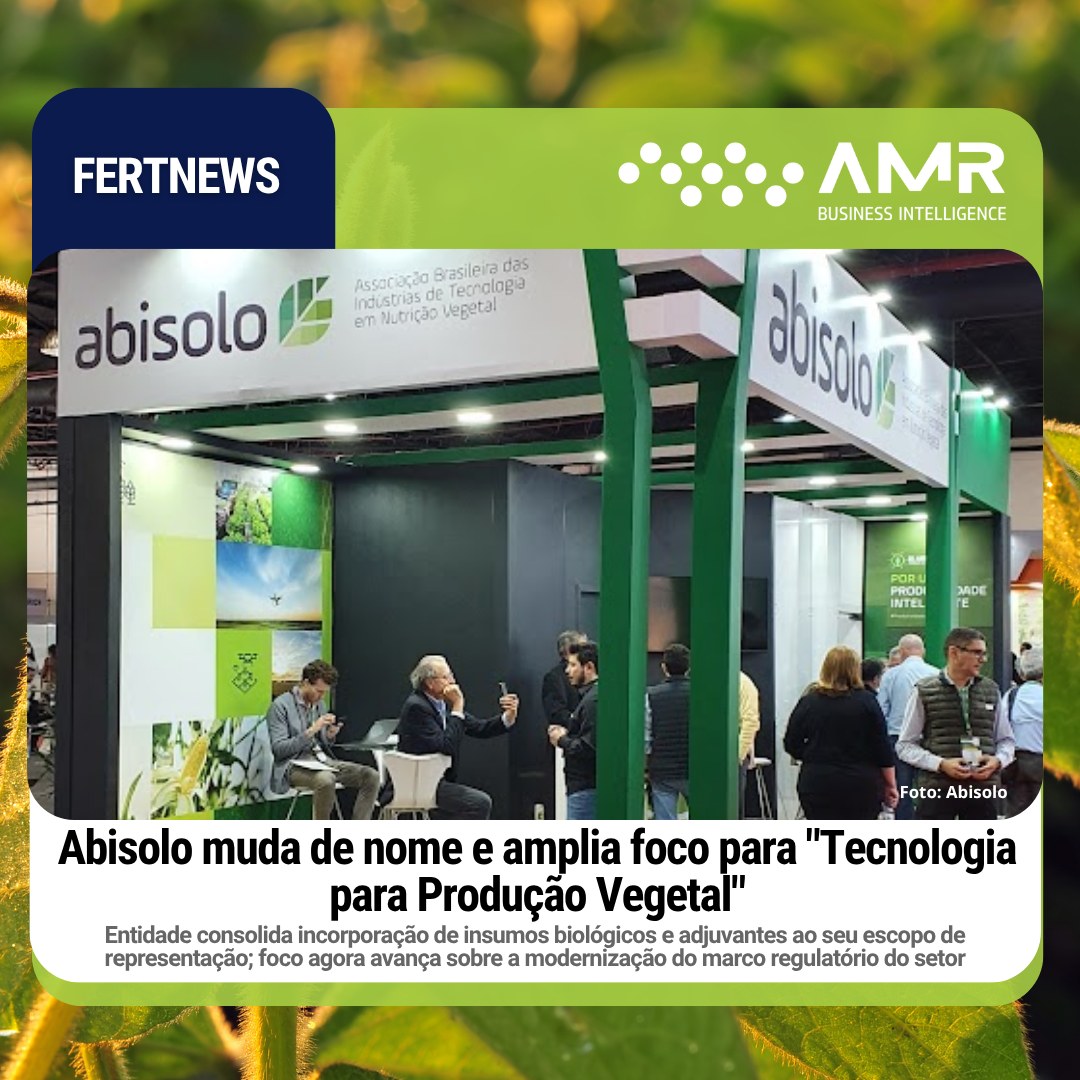 Capa da postagem Abisolo muda de nome e amplia foco para "Tecnologia para Produção Vegetal"