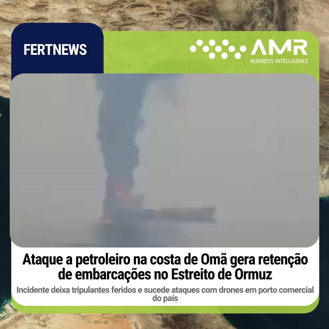 Capa da postagem Ataque a petroleiro na costa de Omã gera retenção de embarcações no Estreito de Ormuz