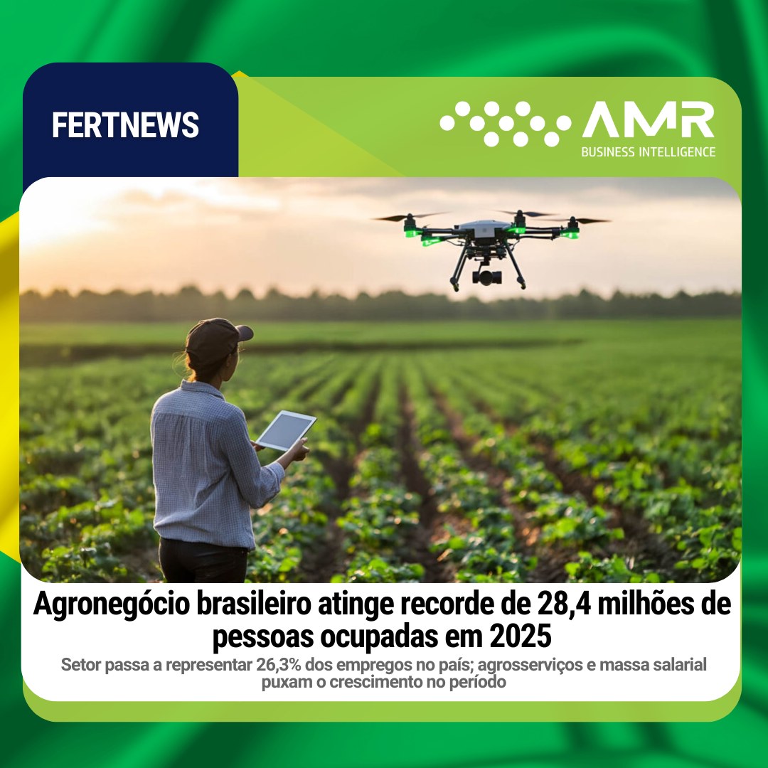Capa da postagem Agronegócio brasileiro atinge recorde de 28,4 milhões de pessoas ocupadas em 2025