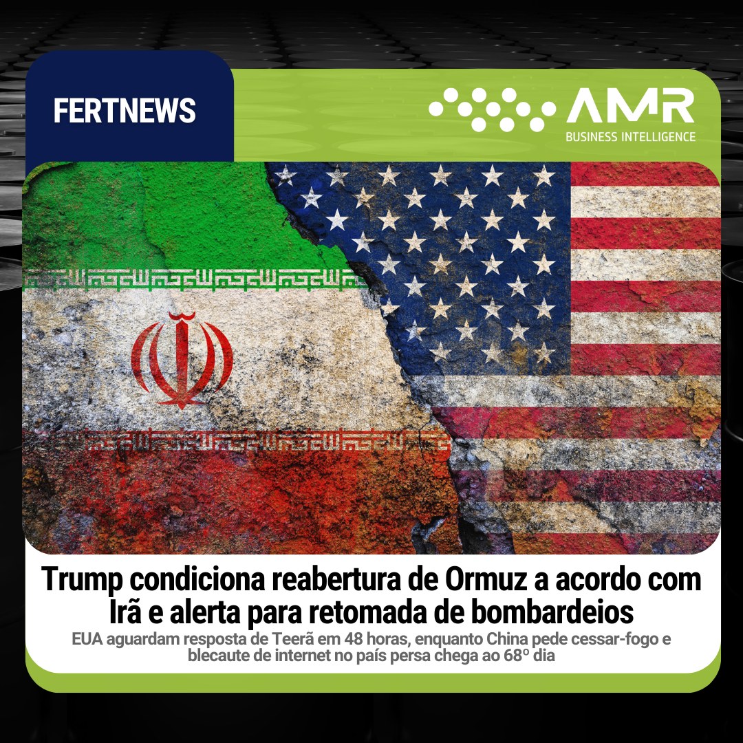 Capa da postagem Trump condiciona reabertura de Ormuz a acordo com Irã e alerta para retomada de bombardeios