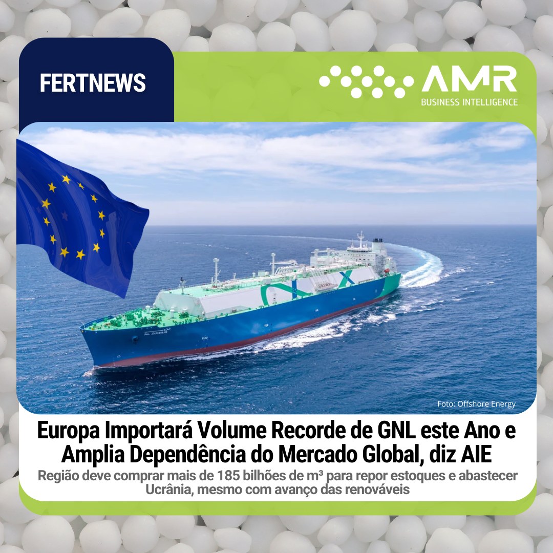 Capa da postagem Europa Importará Volume Recorde de GNL este Ano e Amplia Dependência do Mercado Global, diz AIE