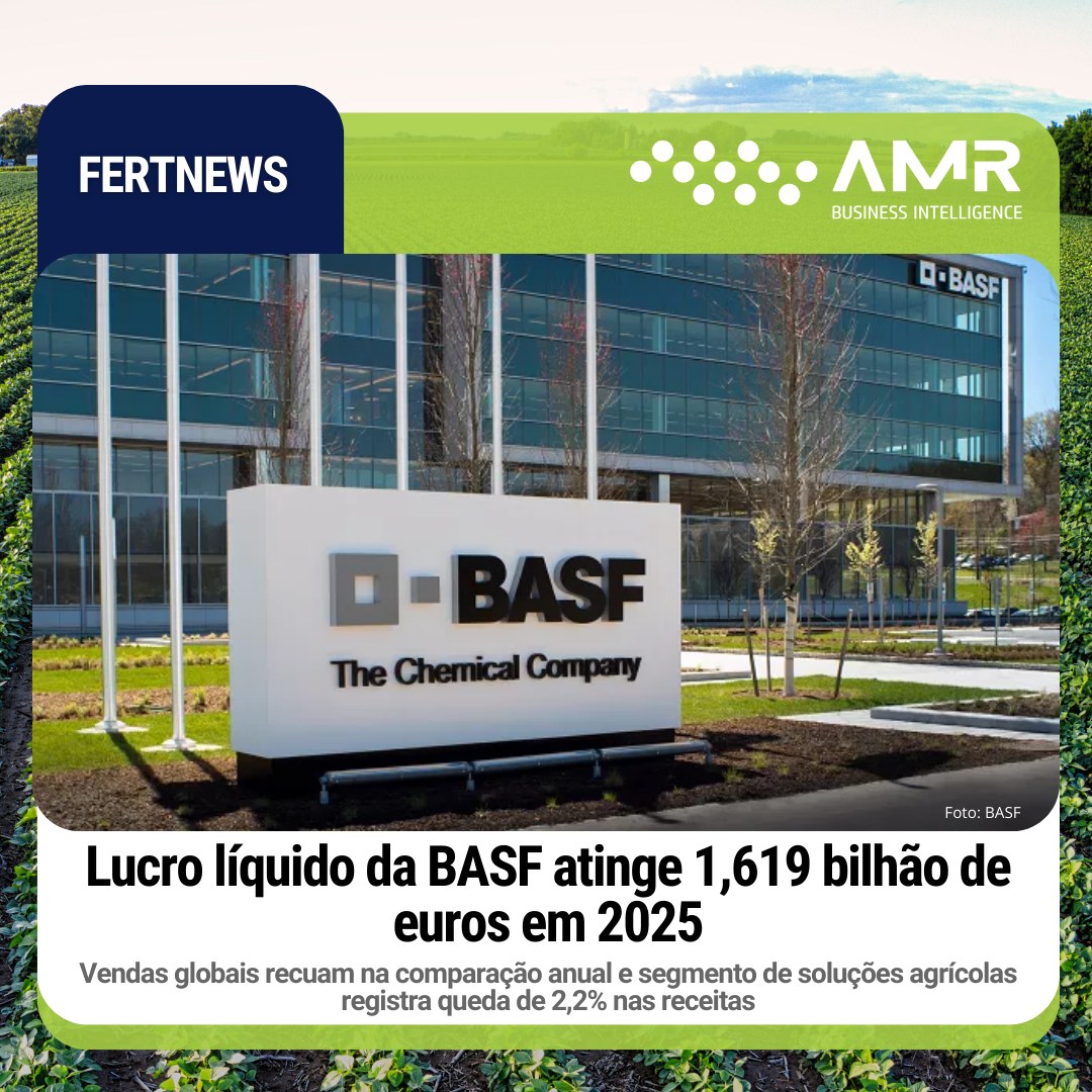 Capa da postagem Lucro líquido da BASF atinge 1,619 bilhão de euros em 2025