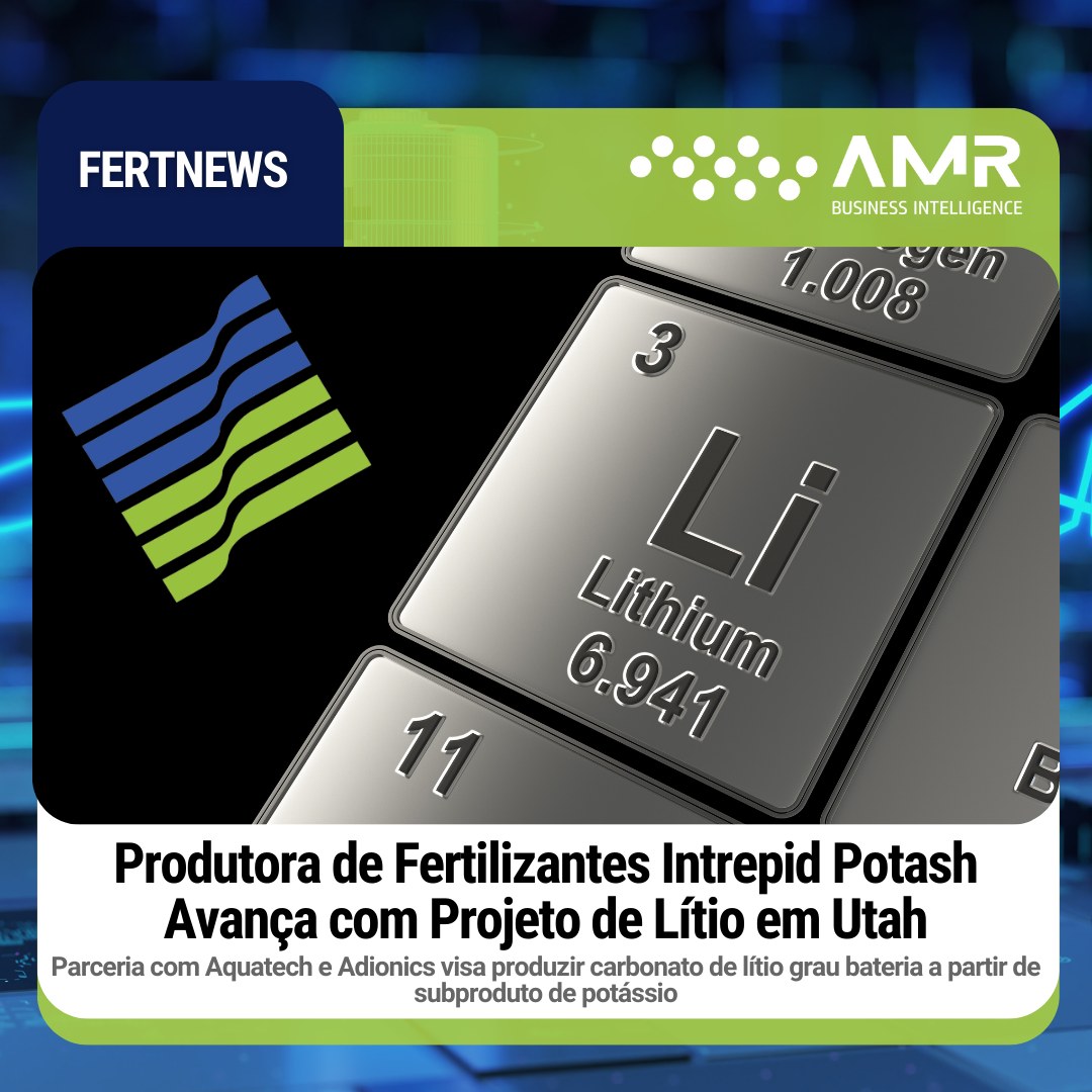 Capa da postagem Produtora de Fertilizantes Intrepid Potash Avança com Projeto de Lítio em Utah